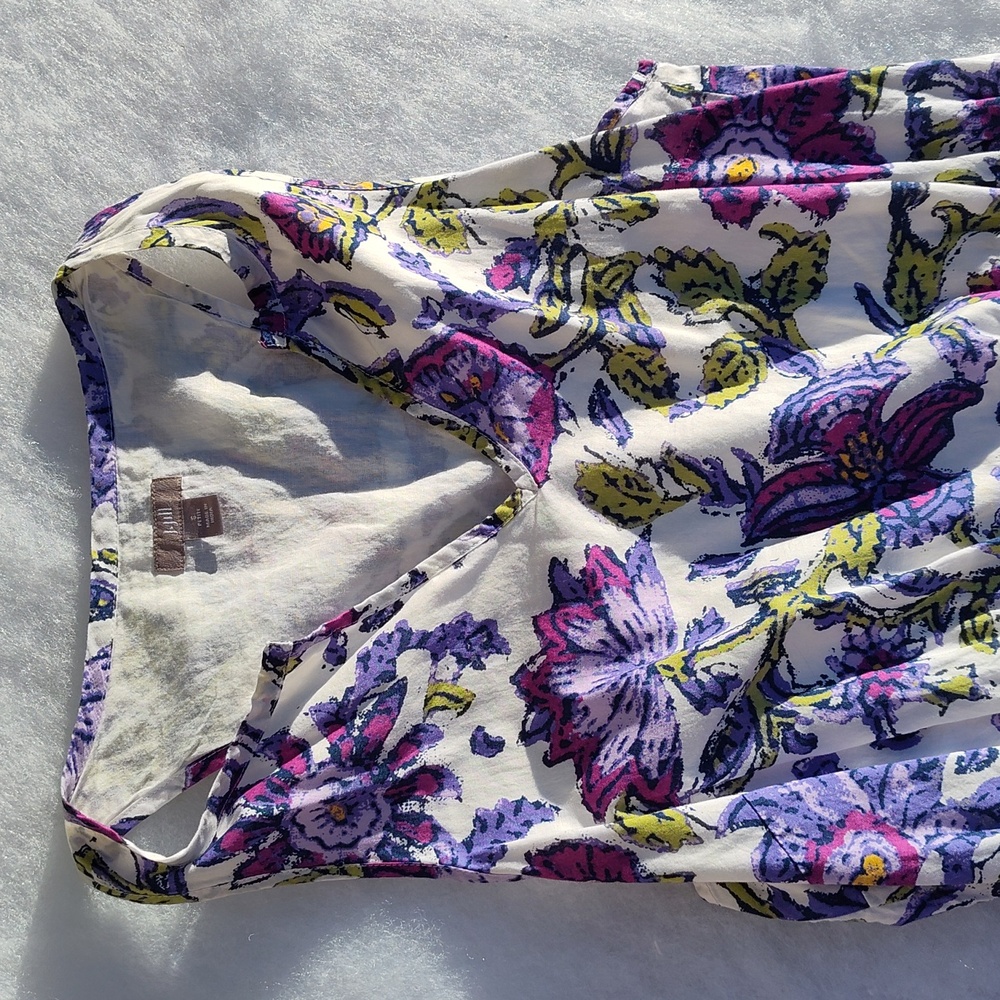 J Jill Flower Long Dress